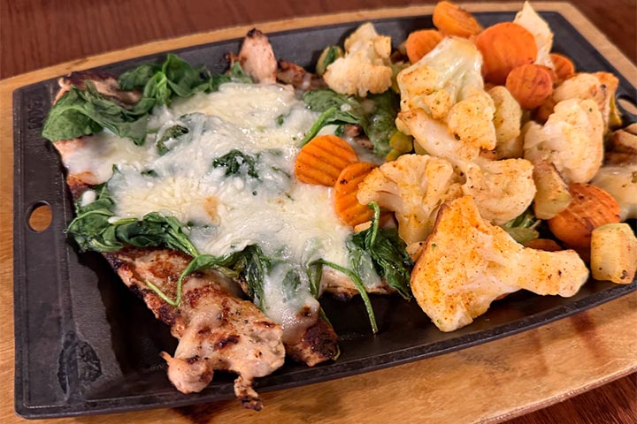 A dish from the Los Rancheros kitchen