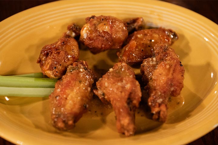 A dish from the Los Rancheros kitchen