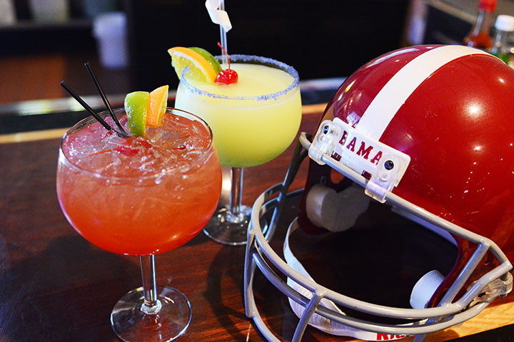 Margaritas and drinks at Los Rancheros